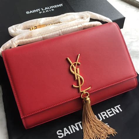 ysl red purse|vsl purse price.